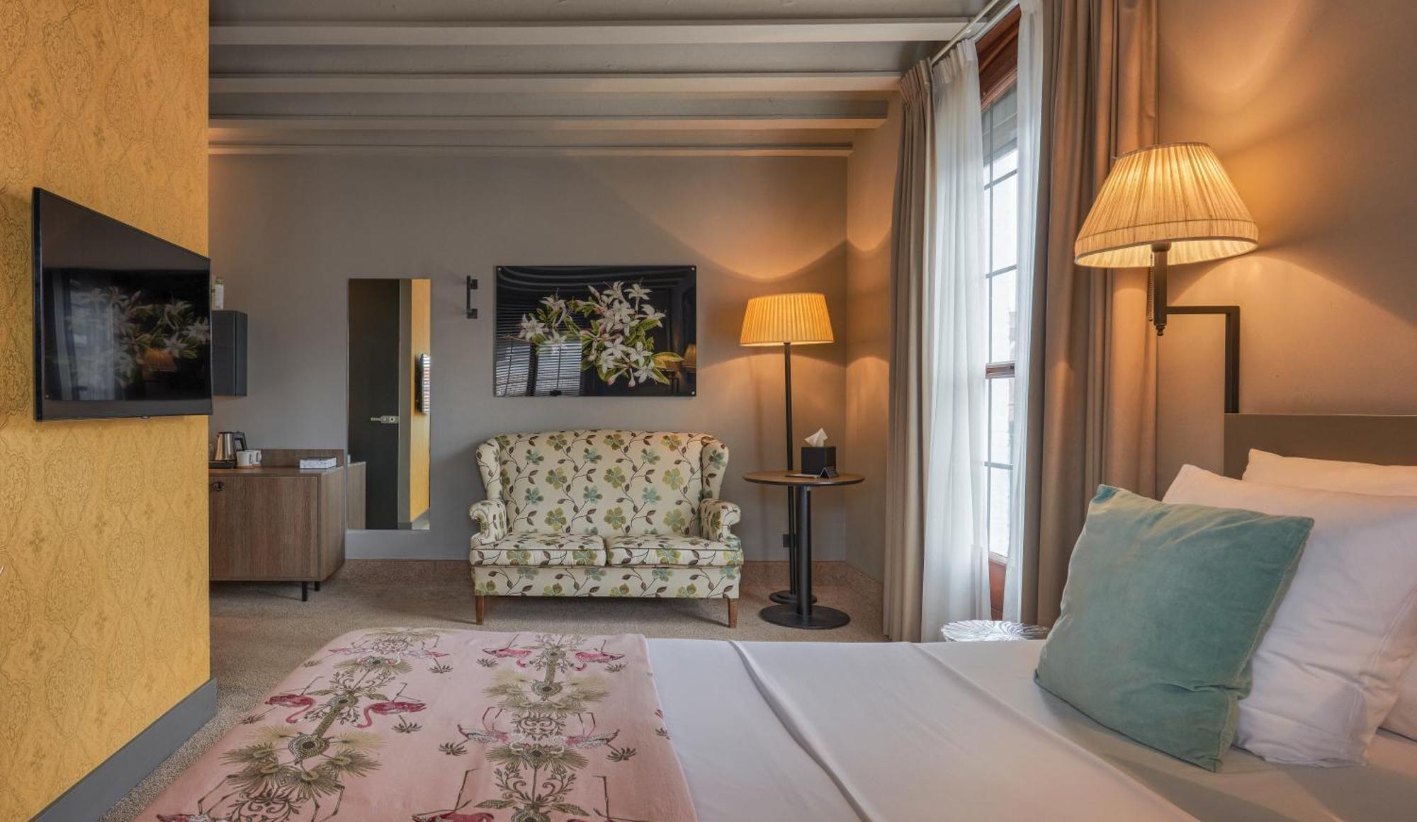 Boutique Hotel The Roosevelt Middelburg Szoba fotó